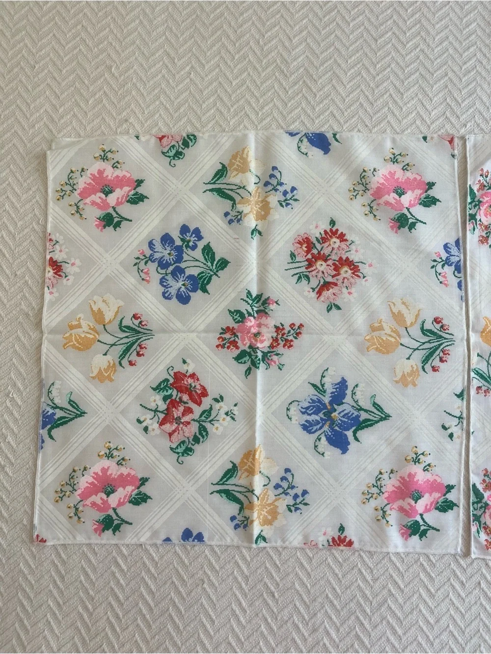 Vintage Floral Napkins